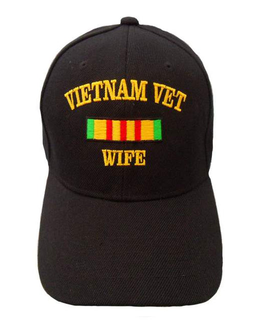 Veteran Vietnam Vet Wife Ribbon Cap