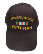 Veteran Operation Just Cause (Panama) w/Veteran Ribbon Cap