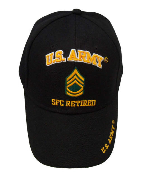 Army USA SFC Retired Cap Sergeant First Class
