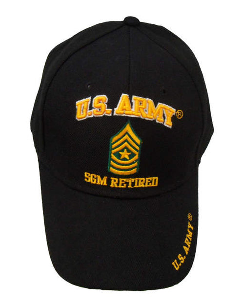Army USA SGM Retired Cap Sergeant Major