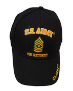Army USA 1SG Retired Cap 1st Sergeant