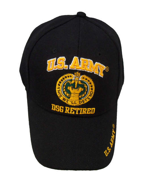 Army USA DSG Retired Cap Drill Sergeant