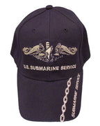 Navy US Submarine Service w/ Chain Cap