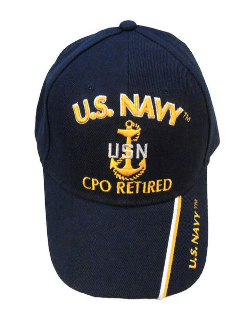 Navy CPO Retired Cap USN US Navy