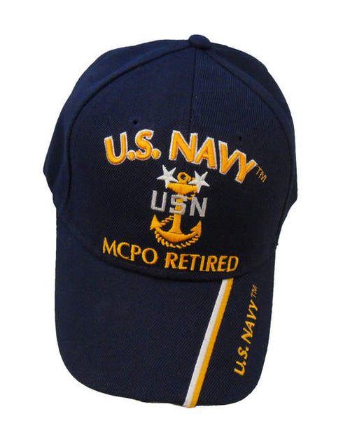 Navy MCPO Retired Cap USN US Navy