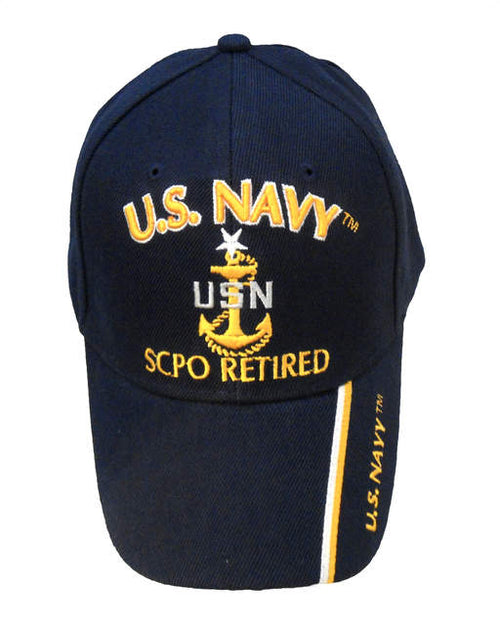 Navy SCPO Retired Cap USN US Navy