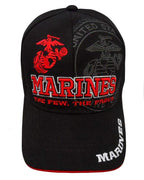 USMC The Few The Proud Cap US Marine Corps. - Black