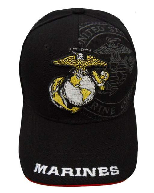 USMC US Marine Corps. Logo Shadow Cap