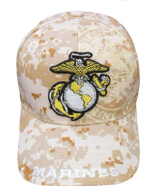 USMC US Marine Corps. Logo Shadow Cap - Digital Camo