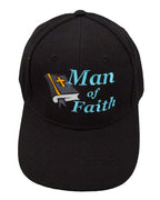 Christian Cap Man of Faith - Black