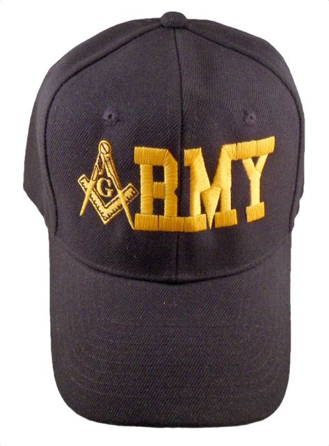 Mason Army Cap - Black