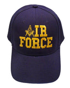 Mason Air Force Cap - Navy Blue w/white Letters