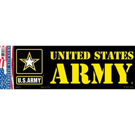 Sticker Army Logo US Army USA (3-1/2"x10")
