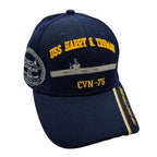 Navy CVN-75 USS Harry S. Truman Navy Blue Cap