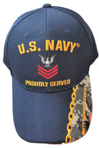 Navy PO 1st Class Cap USN US Navy PO1