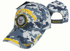 Navy US Navy USN Veteran Emblem Cap Camo