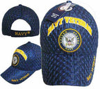 Navy Emblem Vet Cap Mesh