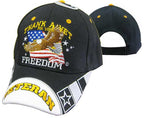 Patriotic Thank a Vet w/Eagle & flag Cap