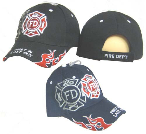 First Responder Fire Department FILO Black or Blue