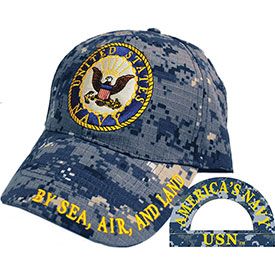 Navy w/LOGO CAMO Cap