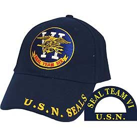 Navy Veteran SEAL TEAM VI USN Cap