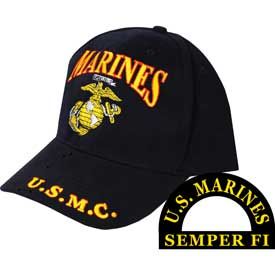 USMC w/LOGO Marines Cap