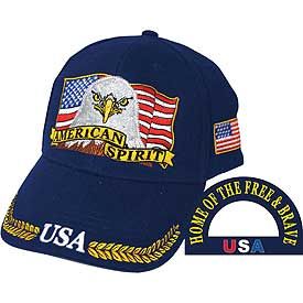 Patriotic Cap - USA AMERICAN SPIRIT