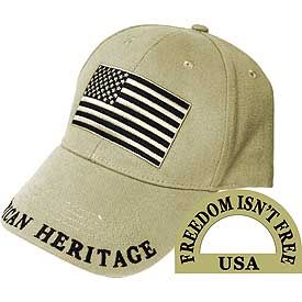 Patriotic Cap - AMERICAN SUBDUED FLAG Cap