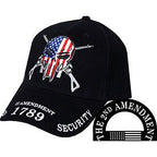 Patriotic Cap - Punisher 2nd AMENDMENT Cap