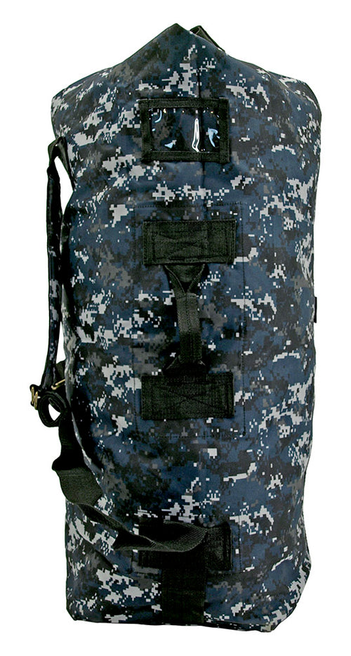 Tactical Gear - Military Duffle - Blue Digital Camo