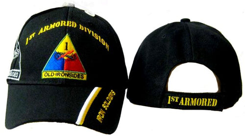 Army 1st Armored Division - Iron Soldiers, black cap
