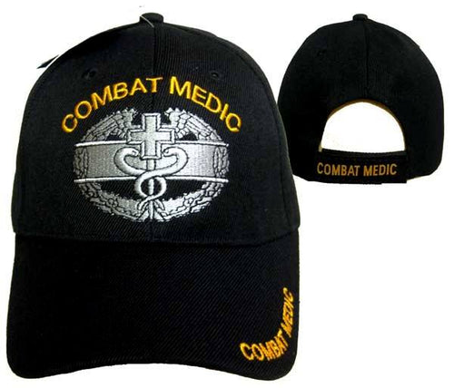 Army Combat Medic Black Cap