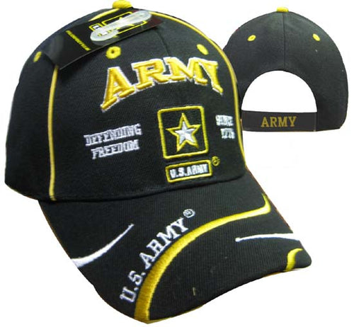 Army Defending Freedom w/Star New Logo Cap