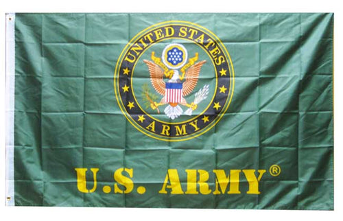 Flag US Army Emblem "US ARMY" 3x5'