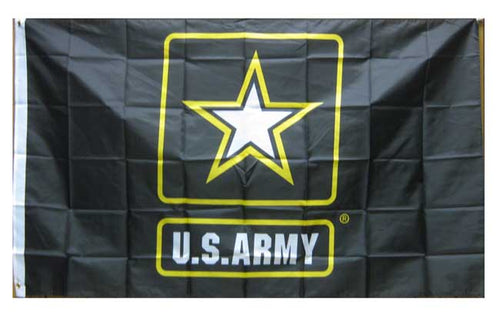Flag US Army Logo 3x5'