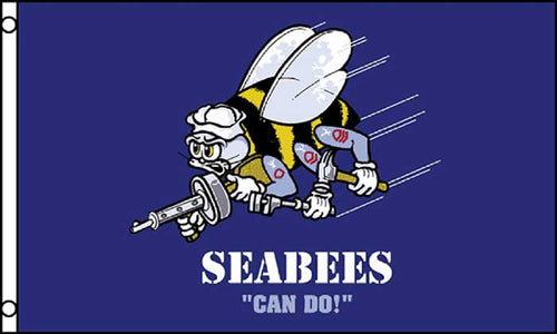 Flag Navy Seabee Flag 3x5' USN