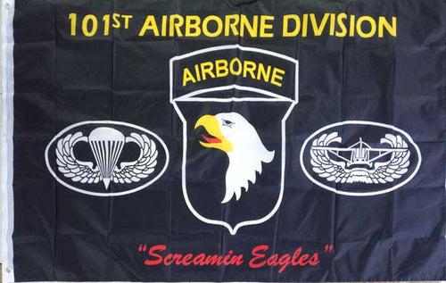 Flag Army 101 Airborne Flag w/ Parachute 3'x5'