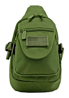 Tactical Gear - Military Sling Bag - Olive Green