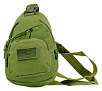 Tactical Gear - Military Side Sling Bag - Olive Green