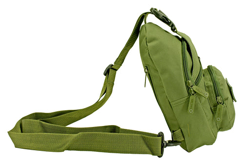 Tactical Gear - Military Side Sling Bag - Olive Green