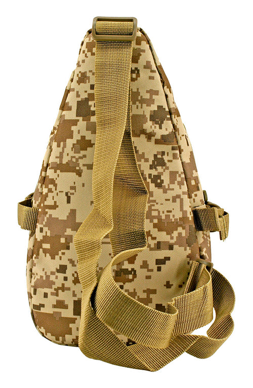 Tactical Gear - Military Sling Bag - Desert Digital Camo