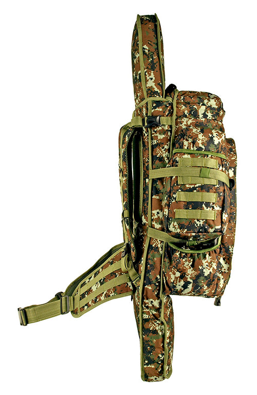 Tactical Gear - Full Gear Rifle Combo Backpack - Green Digital Camo