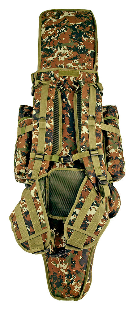 Tactical Gear - Full Gear Rifle Combo Backpack - Green Digital Camo