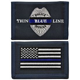 Wallet Police Thin Blue Line