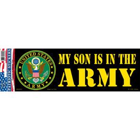 Sticker Army My Son (3-1/2"X10")
