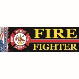 Sticker Fire Department (3-1/2"X10")