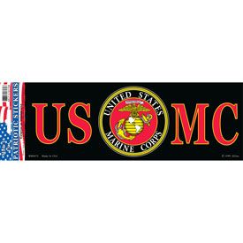Sticker USMC Logo, II (3-1/2"X10")