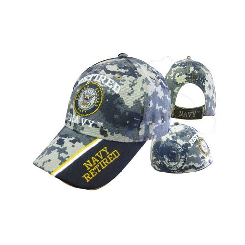 United States Navy Hat "RETIRED NAVY" Seal-Digital