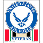 Sticker Iraqi Freedom, USAF (Clear Vinyl) (3-1/2"x4-1/8")