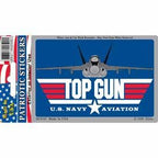 Sticker USN, Top Gun (3"x4-1/4")